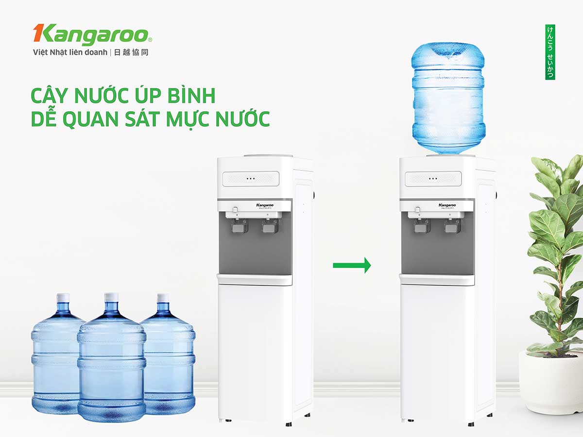 Cây nước nóng lạnh úp bình Kangaroo KG36A2